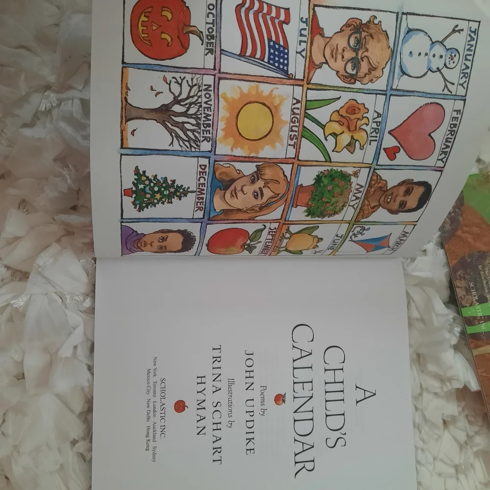 Growing, Social Skills, Seasons & Months Children's Book Bundle 3 Books Used